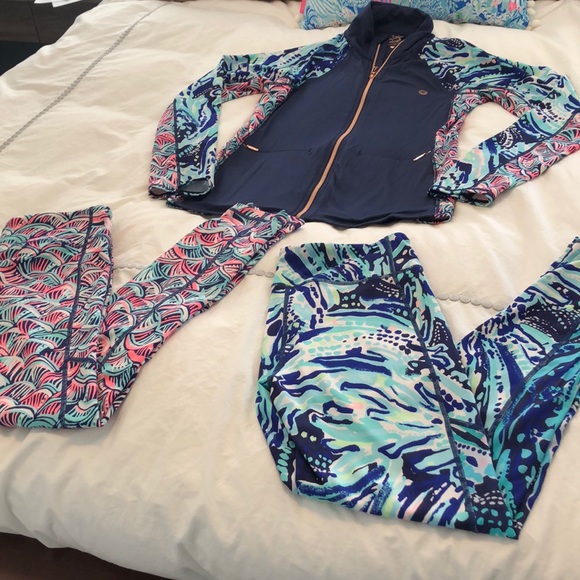 Lilly Pulitzer Luxletic 3pc set